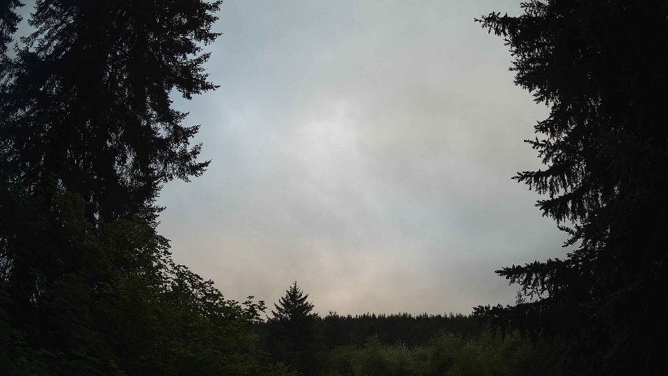 Pacific Northwest skyline timelapse on May 20, 2026 at 6:15 AM