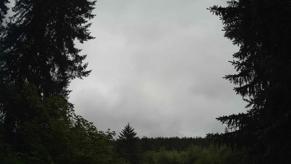 Pacific Northwest skyline timelapse on May 20, 2026 at 8:45 AM