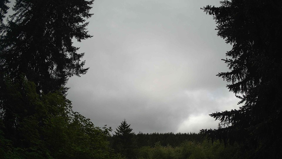 Pacific Northwest skyline timelapse on May 20, 2026 at 11:00 AM