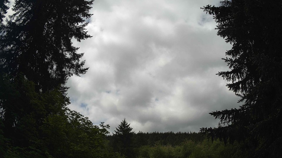 Pacific Northwest skyline timelapse on May 20, 2026 at 12:15 PM