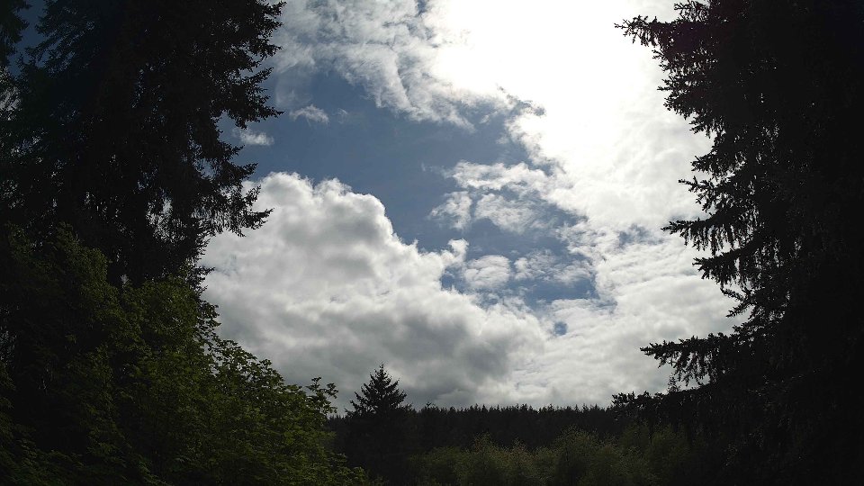 Pacific Northwest skyline timelapse on May 20, 2026 at 3:45 PM