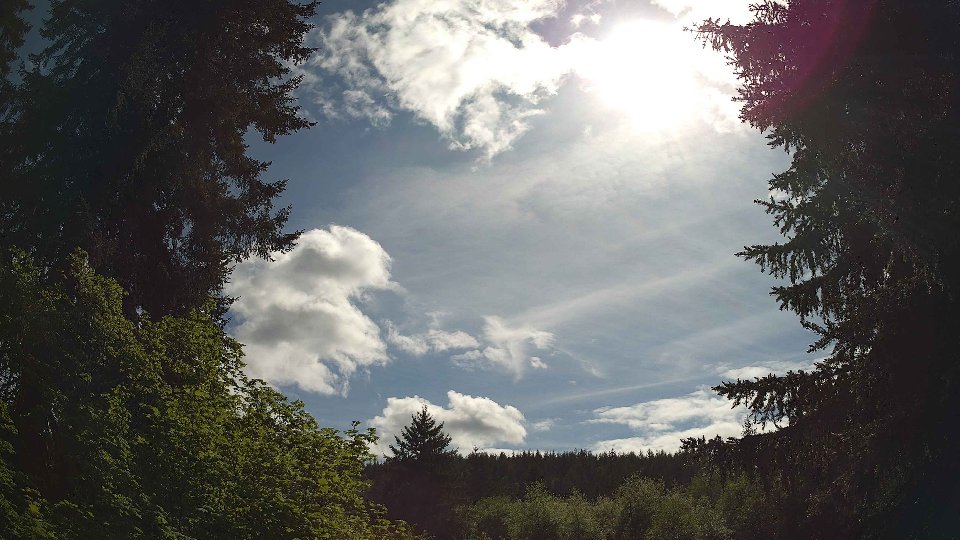 Pacific Northwest skyline timelapse on May 20, 2026 at 4:00 PM