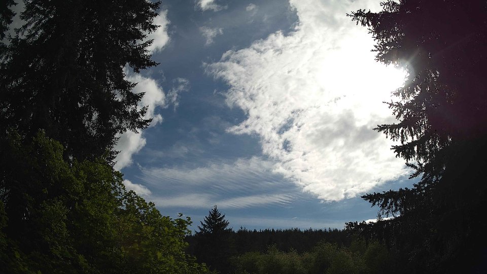 Pacific Northwest skyline timelapse on May 20, 2026 at 5:00 PM