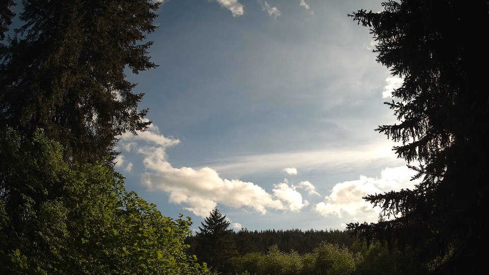 Pacific Northwest skyline timelapse on May 20, 2026 at 6:00 PM