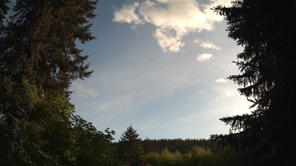 Pacific Northwest skyline timelapse on May 20, 2026 at 7:00 PM
