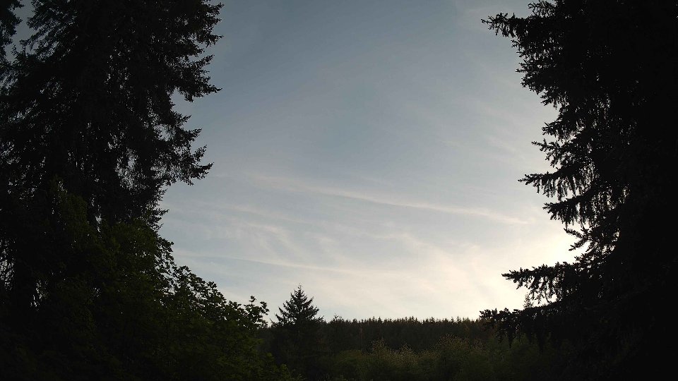 Pacific Northwest skyline timelapse on May 20, 2026 at 7:45 PM