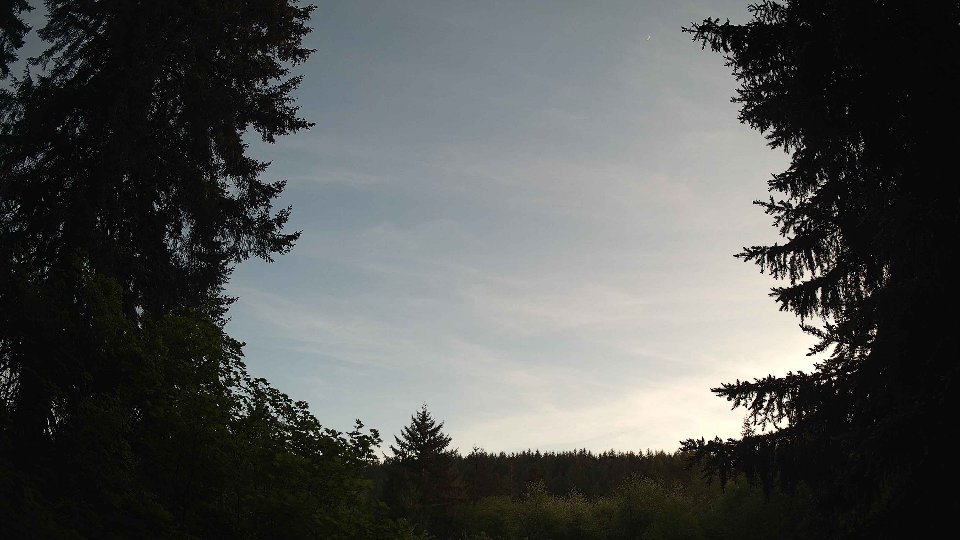 Pacific Northwest skyline timelapse on May 20, 2026 at 8:15 PM