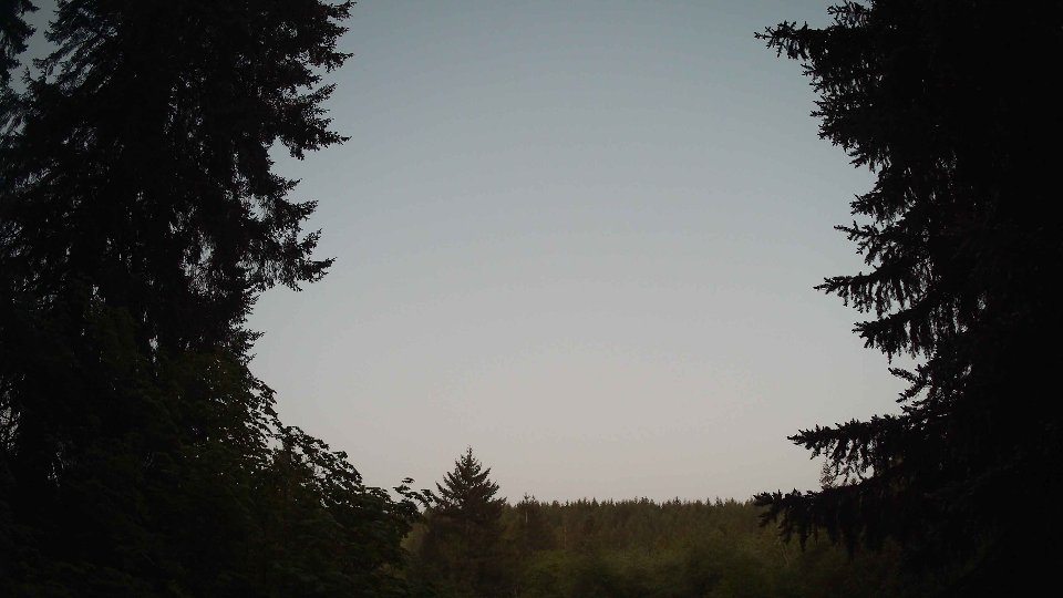 Pacific Northwest skyline timelapse on May 21, 2026 at 5:15 AM