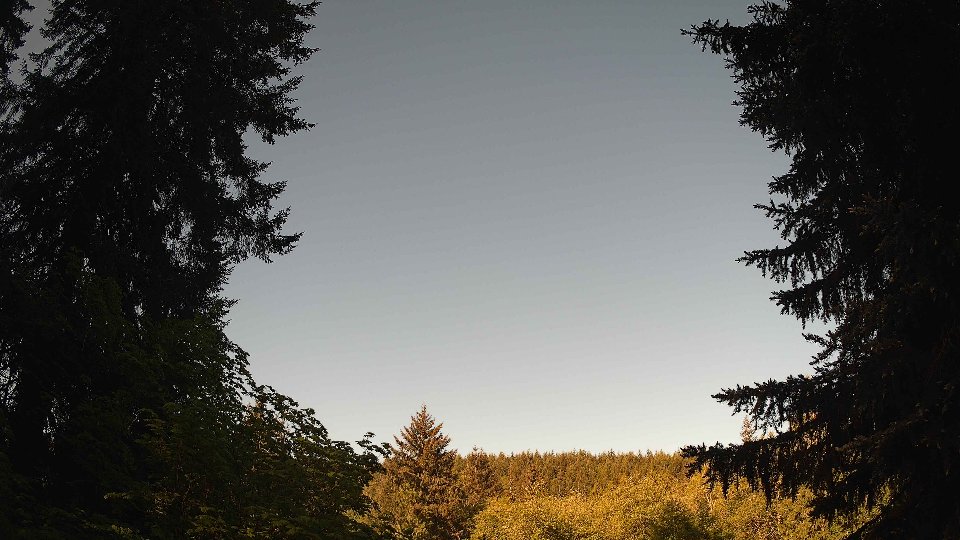 Pacific Northwest skyline timelapse on May 21, 2026 at 8:15 AM