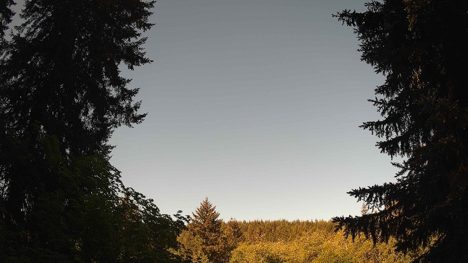 Pacific Northwest skyline timelapse on May 21, 2026 at 8:45 AM
