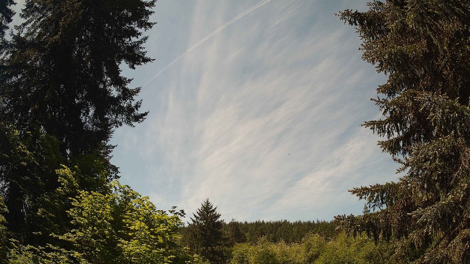 Pacific Northwest skyline timelapse on May 21, 2026 at 12:00 PM