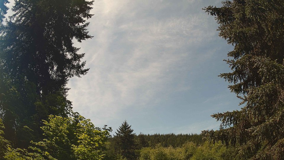 Pacific Northwest skyline timelapse on May 21, 2026 at 12:15 PM