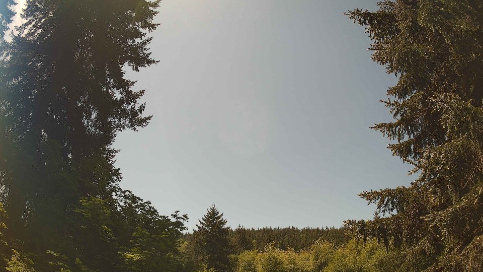 Pacific Northwest skyline timelapse on May 21, 2026 at 12:45 PM
