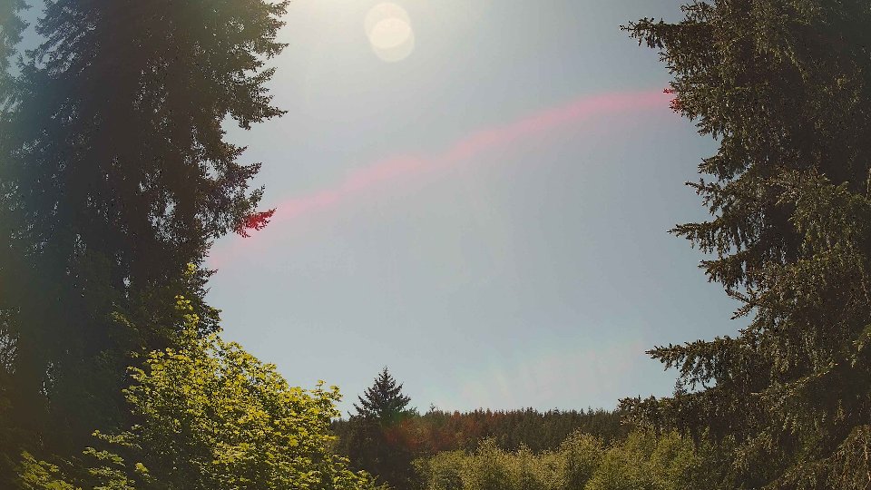 Pacific Northwest skyline timelapse on May 21, 2026 at 2:00 PM