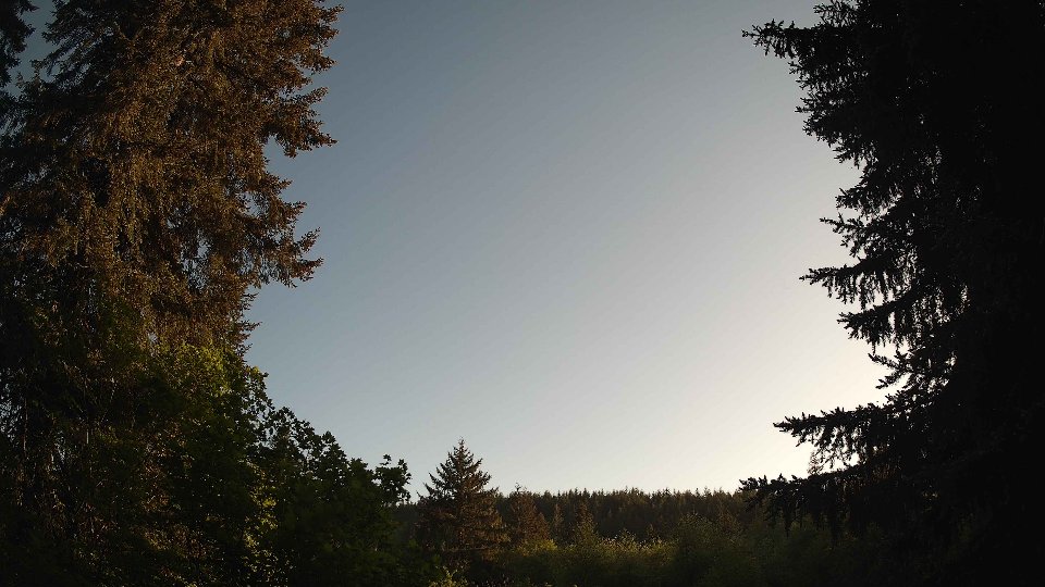 Pacific Northwest skyline timelapse on May 21, 2026 at 7:15 PM