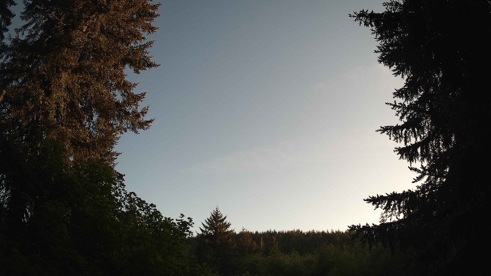Pacific Northwest skyline timelapse on May 21, 2026 at 7:30 PM