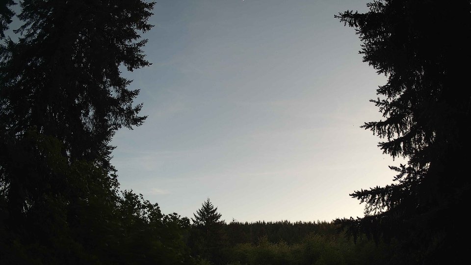 Pacific Northwest skyline timelapse on May 21, 2026 at 8:15 PM