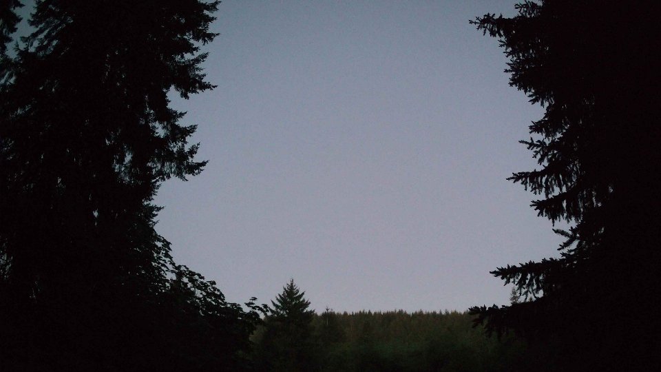 Pacific Northwest skyline timelapse on May 21, 2026 at 5:00 AM