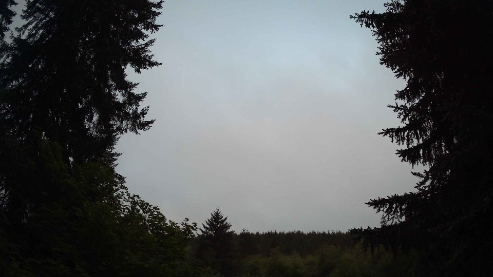 Pacific Northwest skyline timelapse on May 22, 2026 at 5:15 AM