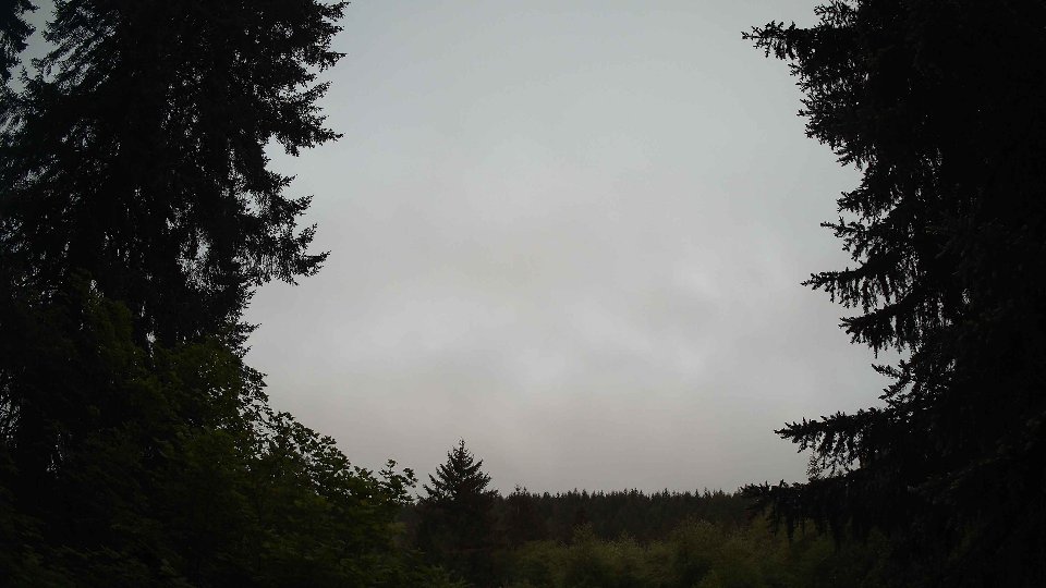 Pacific Northwest skyline timelapse on May 22, 2026 at 5:30 AM