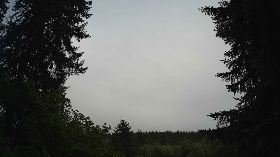 Pacific Northwest skyline timelapse on May 22, 2026 at 7:00 AM