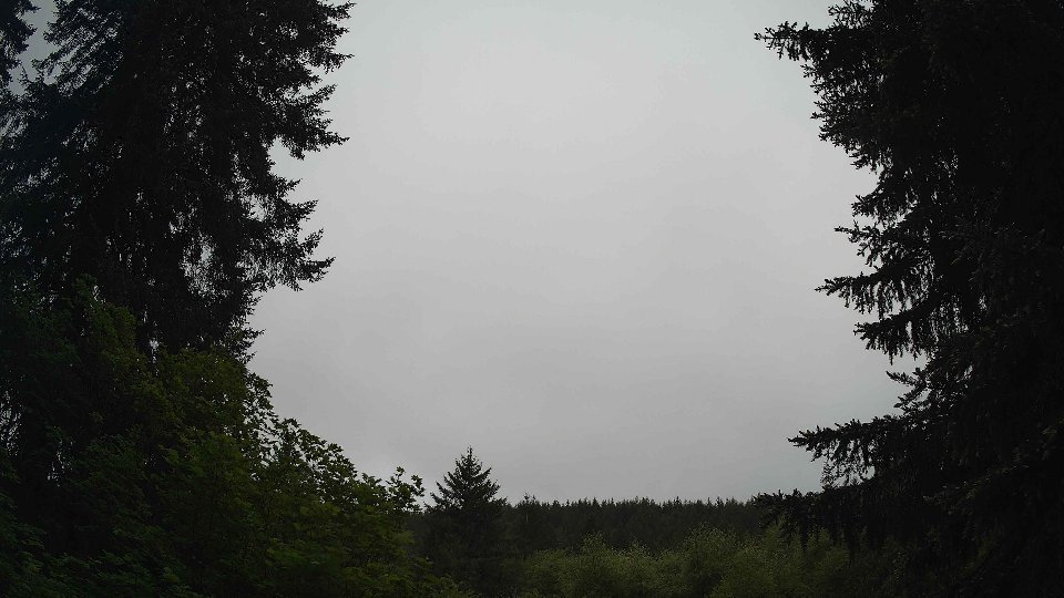 Pacific Northwest skyline timelapse on May 22, 2026 at 7:45 AM