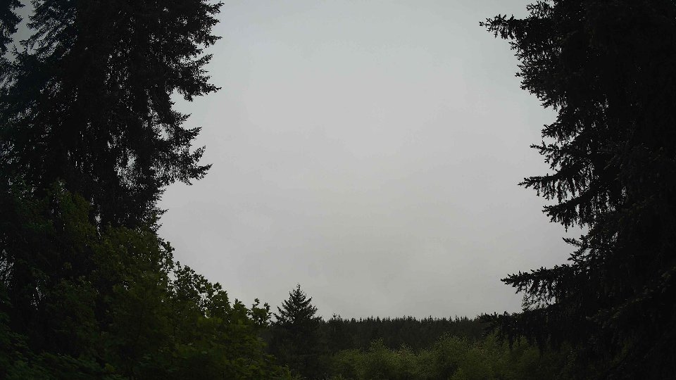 Pacific Northwest skyline timelapse on May 22, 2026 at 8:00 AM