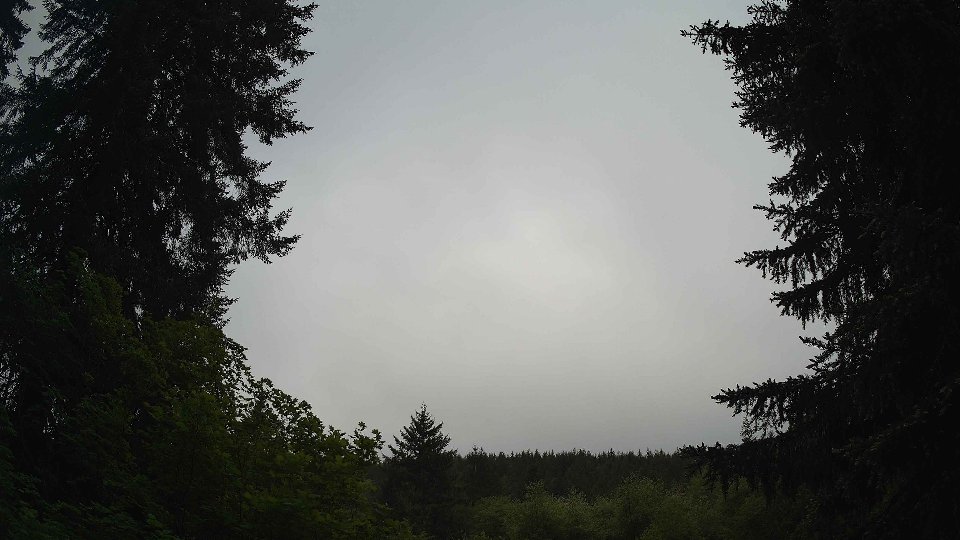 Pacific Northwest skyline timelapse on May 22, 2026 at 8:15 AM