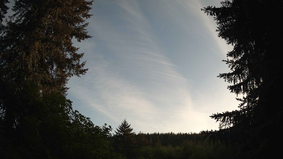 Pacific Northwest skyline timelapse on May 22, 2026 at 7:30 PM