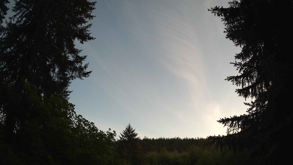 Pacific Northwest skyline timelapse on May 22, 2026 at 8:15 PM