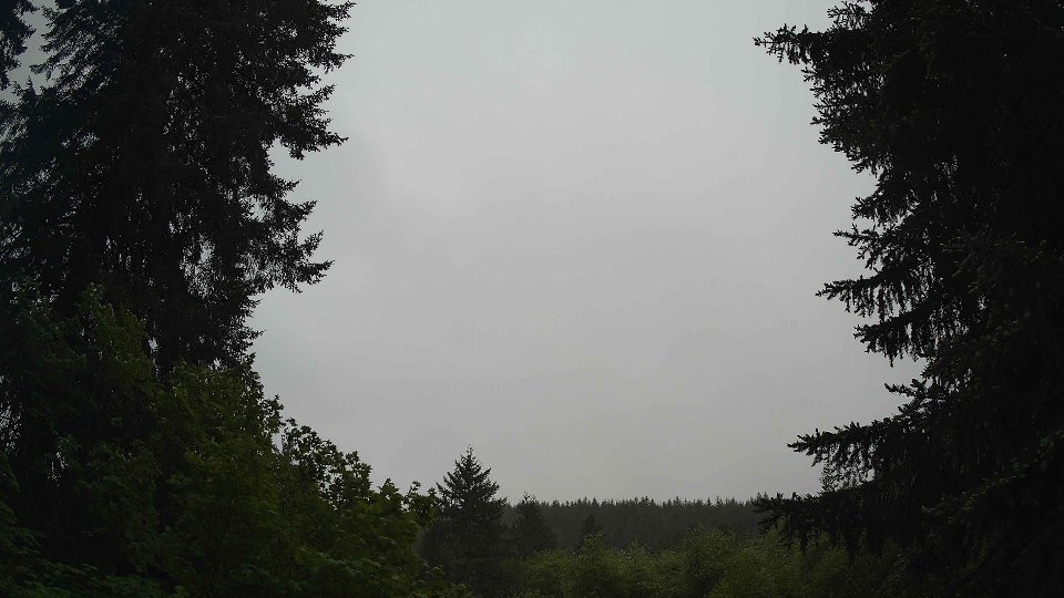 Pacific Northwest skyline timelapse on May 23, 2026 at 7:00 AM