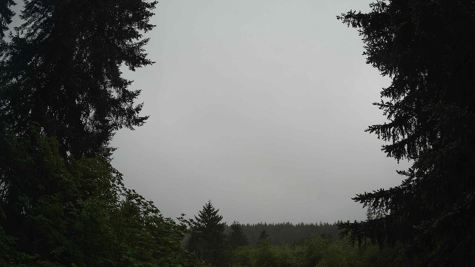Pacific Northwest skyline timelapse on May 23, 2026 at 7:15 AM
