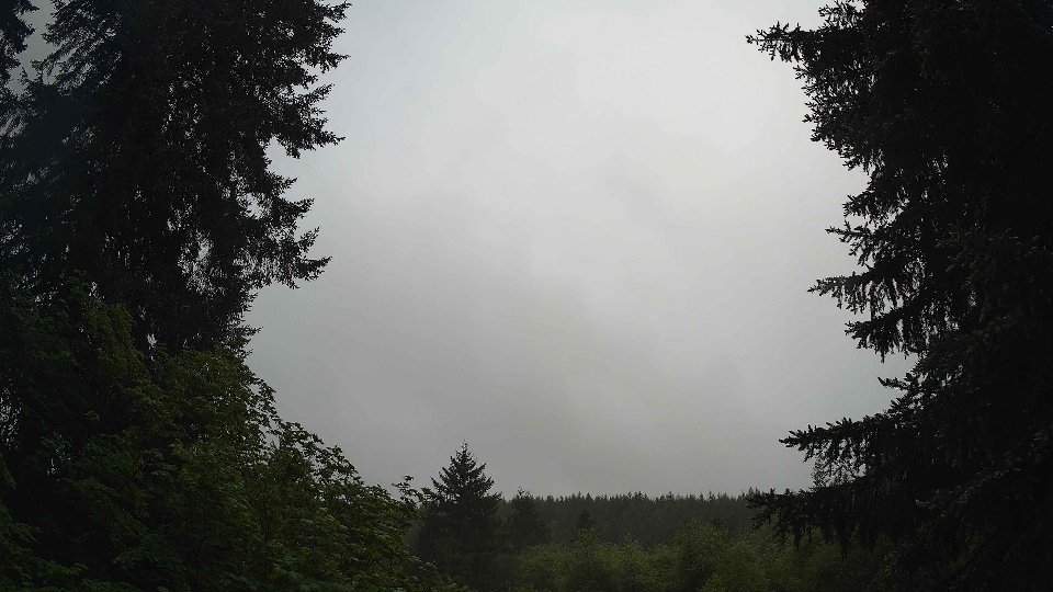 Pacific Northwest skyline timelapse on May 23, 2026 at 7:45 AM