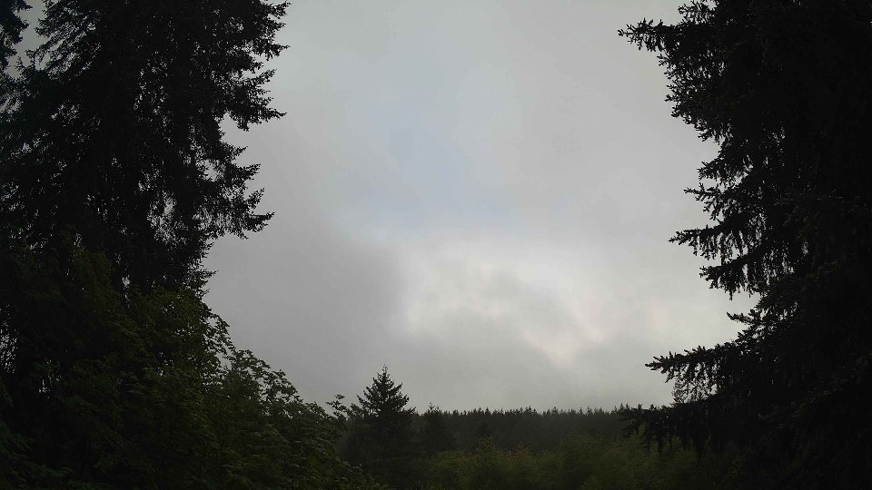 Pacific Northwest skyline timelapse on May 23, 2026 at 8:15 AM