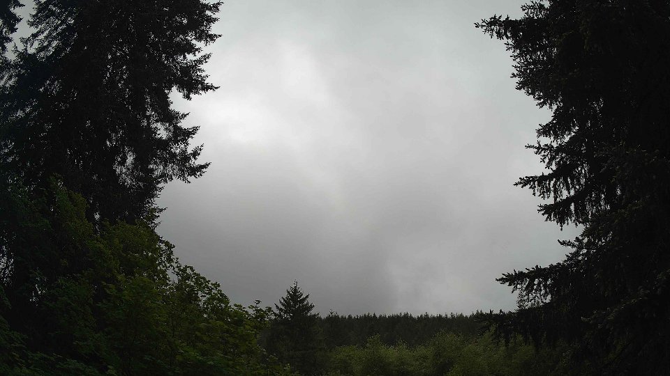 Pacific Northwest skyline timelapse on May 23, 2026 at 9:45 AM
