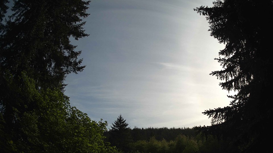 Pacific Northwest skyline timelapse on May 23, 2026 at 6:00 PM