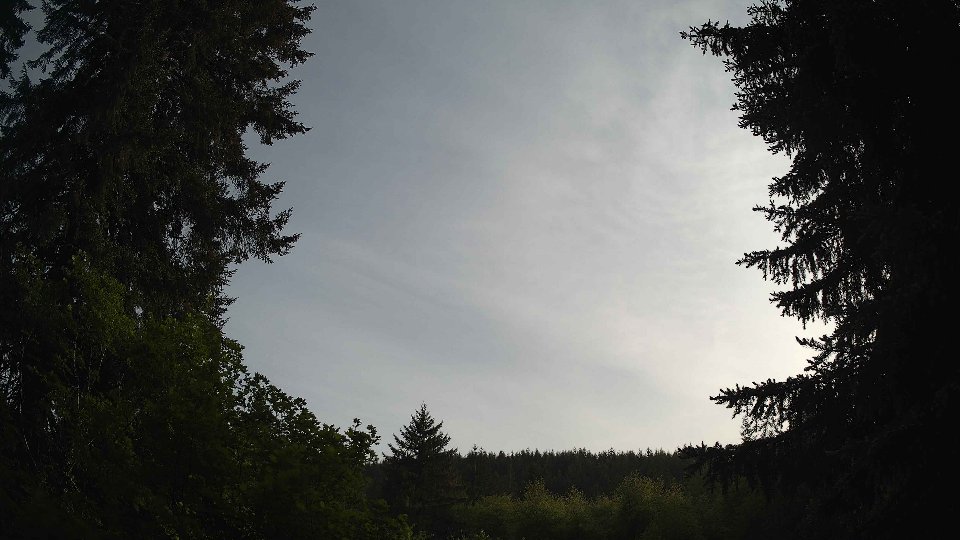 Pacific Northwest skyline timelapse on May 23, 2026 at 7:00 PM
