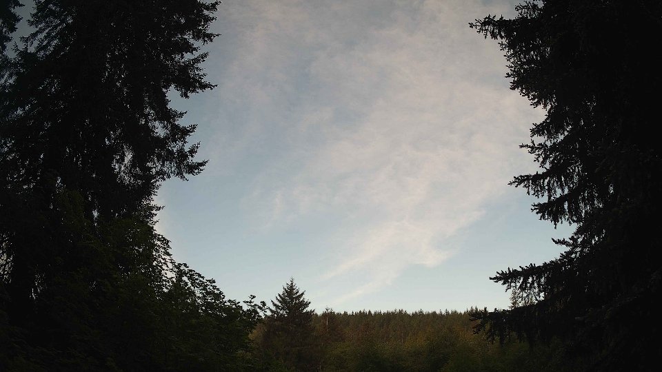 Pacific Northwest skyline timelapse on May 24, 2026 at 6:30 AM
