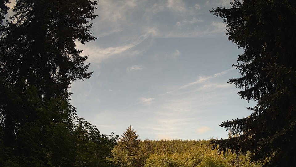 Pacific Northwest skyline timelapse on May 24, 2026 at 8:30 AM
