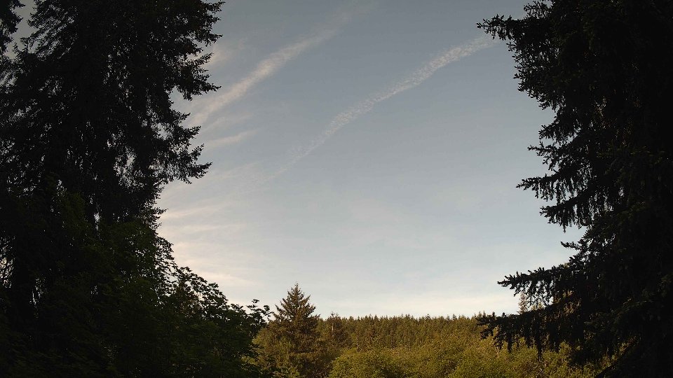Pacific Northwest skyline timelapse on May 24, 2026 at 8:45 AM