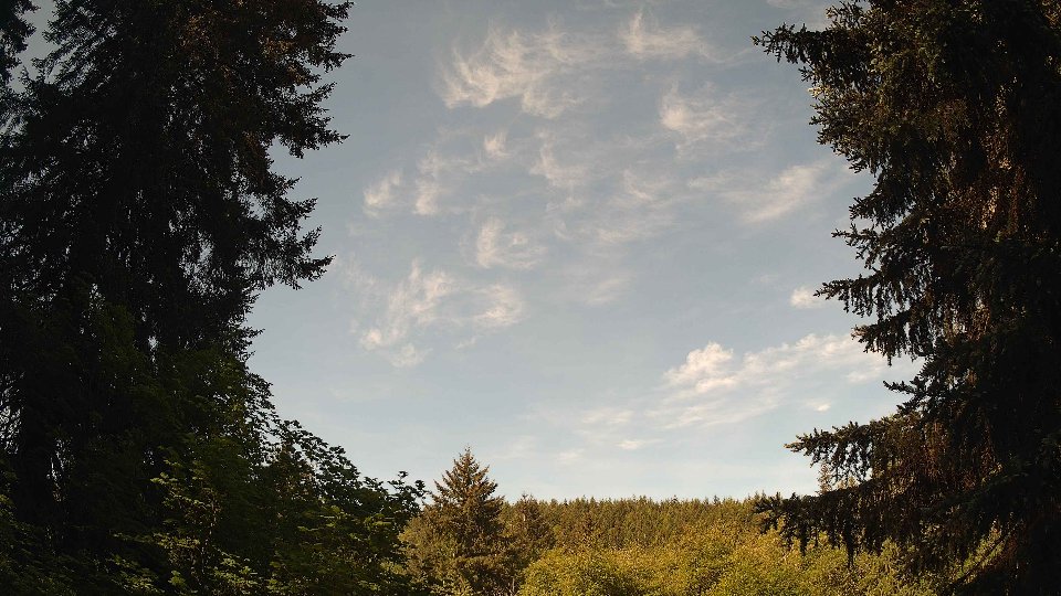 Pacific Northwest skyline timelapse on May 24, 2026 at 9:30 AM