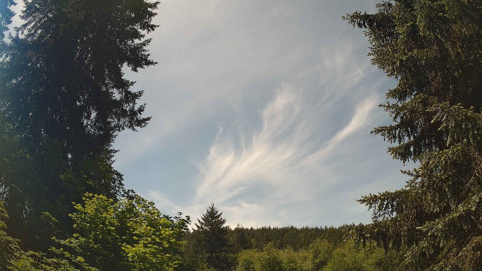 Pacific Northwest skyline timelapse on May 24, 2026 at 12:15 PM