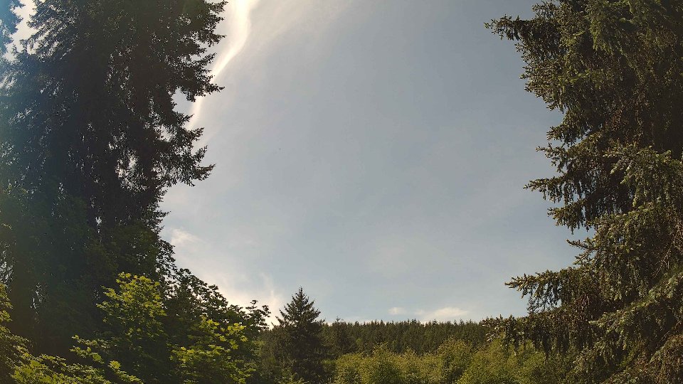 Pacific Northwest skyline timelapse on May 24, 2026 at 12:30 PM