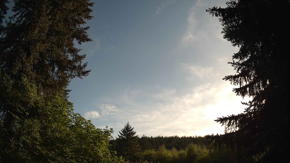 Pacific Northwest skyline timelapse on May 24, 2026 at 6:30 PM