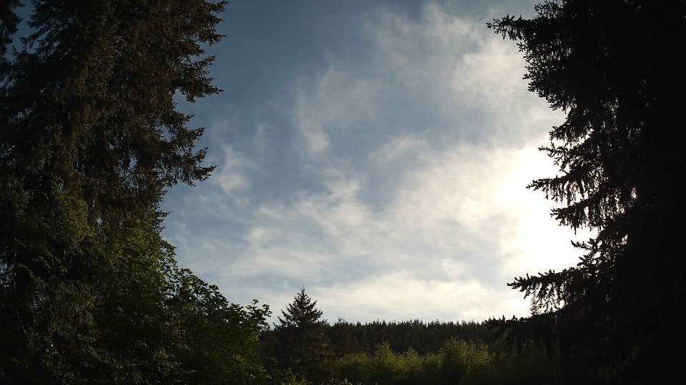 Pacific Northwest skyline timelapse on May 24, 2026 at 6:45 PM
