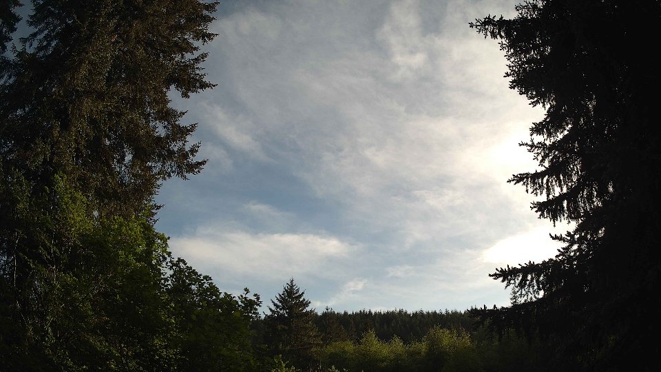 Pacific Northwest skyline timelapse on May 24, 2026 at 7:00 PM