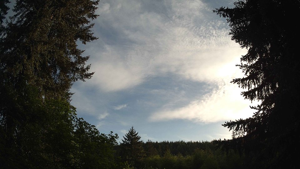 Pacific Northwest skyline timelapse on May 24, 2026 at 7:15 PM