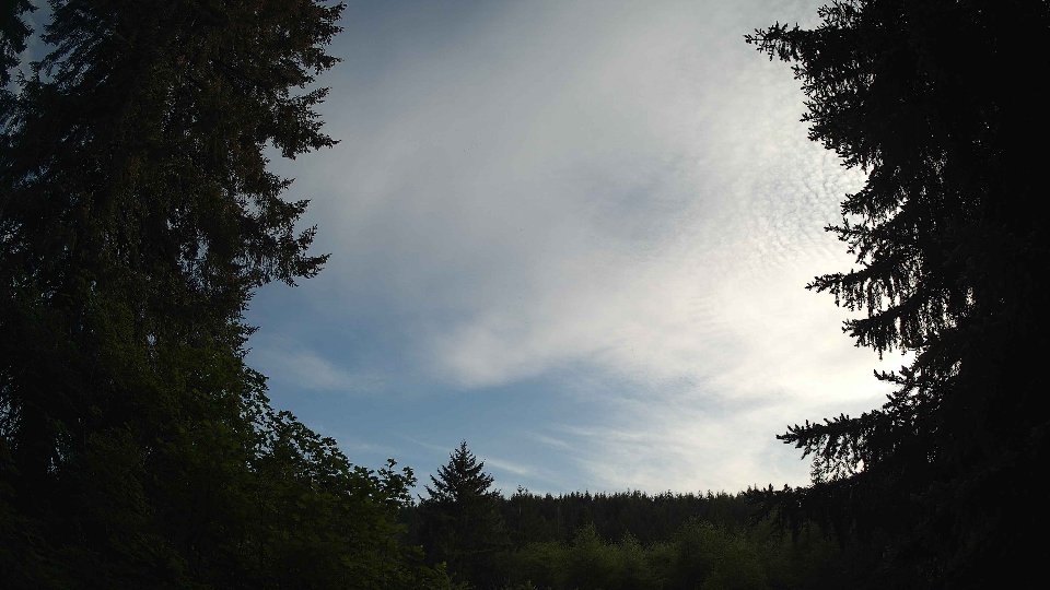 Pacific Northwest skyline timelapse on May 24, 2026 at 7:30 PM
