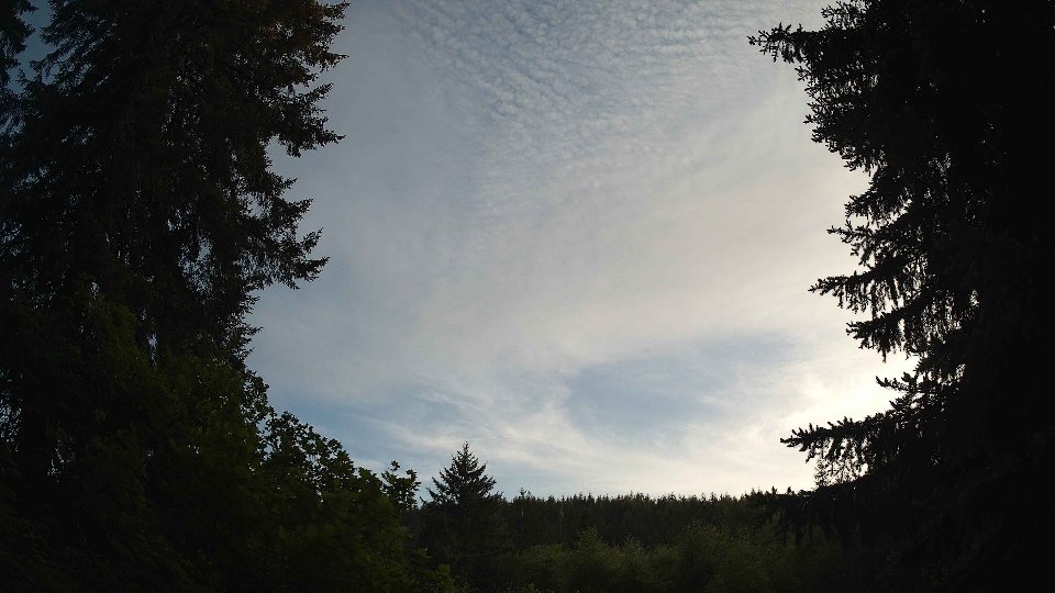 Pacific Northwest skyline timelapse on May 24, 2026 at 7:45 PM