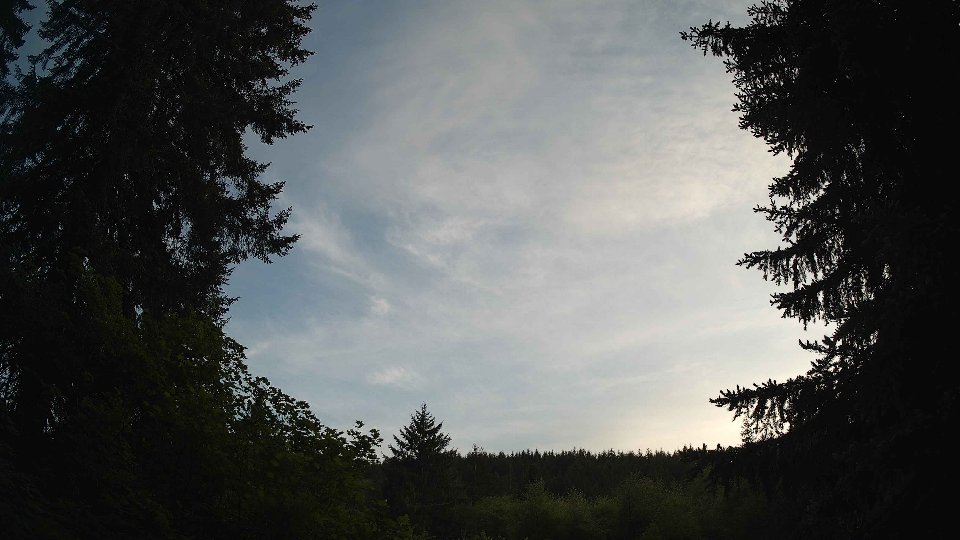 Pacific Northwest skyline timelapse on May 24, 2026 at 8:15 PM
